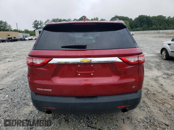 2019 Chevrolet Traverse LT Cloth with VIN 1GNERGKW3KJ232277, listed as a Copart auction lot 64707504 with 110,063 mi miles and Salvage Title. Bid and sale history available at carsss.com. Image 6.