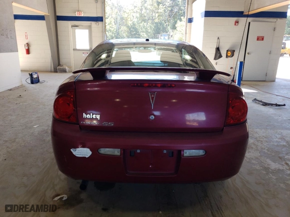 2007 Pontiac G5 with VIN 1G2AL15F777128529, listed as a Copart auction lot 74877904 with 162,884 mi miles and Salvage Title. Bid and sale history available at carsss.com. Image 6.