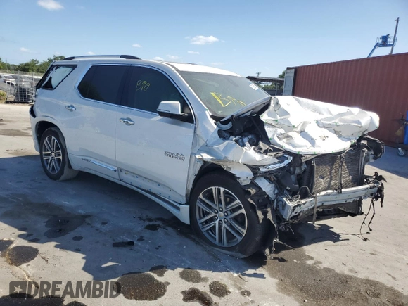 2022 Chevrolet Traverse High Country with VIN 1GNERNKW1NJ174405, listed as a Copart auction lot 55285865 with 257,205 mi miles and Non repairable. Bid and sale history available at DreamBid. Image 4.