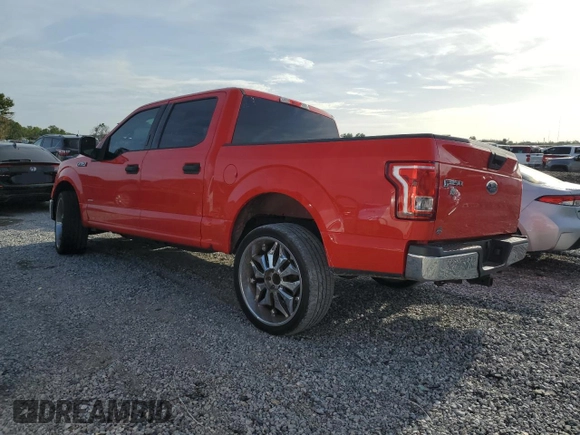 2016 Ford F-150 XL with VIN 1FTEW1CP0GFA50987, listed as a Copart auction lot 63233165 with 151,530 mi miles and Salvage title. Bid and sale history available at DreamBid. Image 2.