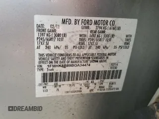 2011 Ford Explorer z VIN 1FMHK8B89BGA34474, wystawiony jako Copart lot #47875825 z przebiegiem 210 500 mil mil oraz Szkoda całkowita • Salvage title. Historia ofert i sprzedaży dostępna na DreamBid. Obrazek 15.