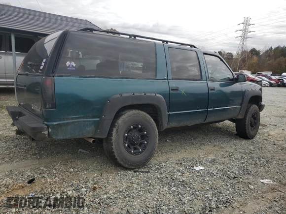 1995 Chevrolet Suburban with VIN 1GNFK16K0SJ430411, listed as a Copart auction lot 79208624 with 316,229 mi miles and Salvage Title. Bid and sale history available at carsss.com. Image 3.