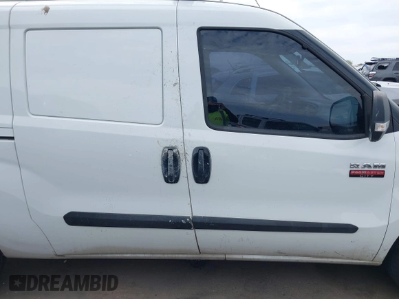 2020 Ram ProMaster City Cargo Van Tradesman with VIN ZFBHRFAB3L6P28346, listed as a IAAI auction lot 41905921 with 76,980 mi miles. Bid and sale history available at carsss.com. Image 14.