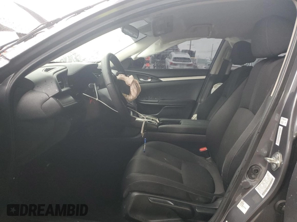 2018 Honda Civic Sedan LX with VIN 2HGFC2F50JH602542, listed as a Copart auction lot 48079095 with 58,041 mi miles and Salvage Title. Bid and sale history available at carsss.com. Image 7.
