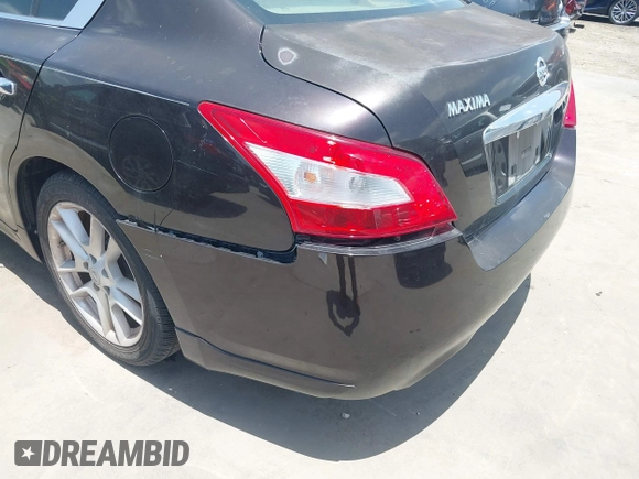2011 Nissan Maxima SV with VIN 1N4AA5AP2BC810053, listed as a IAAI auction lot 42708609 with 100,899 mi miles and . Bid and sale history available at DreamBid. Image 6.