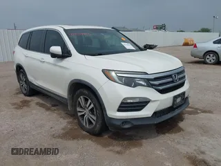 2018 Honda Pilot EX-L with VIN 5FNYF5H50JB033405, listed as a IAAI auction lot 42254405 with 255,381 mi miles and . Bid and sale history available at DreamBid. Image 1.