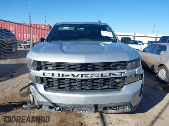 2020 Chevrolet Silverado 1500 Custom with VIN 3GCPWBEH2LG182016, listed as a IAAI auction lot 41364095 with 132,486 mi miles. Bid and sale history available at carsss.com. Image 13.