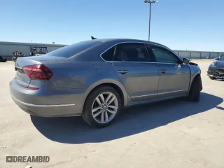 2017 Volkswagen Passat 1.8T SE w/Technology with VIN 1VWGT7A33HC058246, listed as a Copart auction lot 47828035 with 144,344 mi miles and Salvage Title. Bid and sale history available at carsss.com. Image 3.