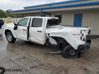 2023 Chevrolet Colorado 4WD Work Truck with VIN 1GCPTBEK3P1255208, listed as a Copart auction lot 89222905 with 0 mi miles and Non Repairable. Bid and sale history available at carsss.com. Image 2.