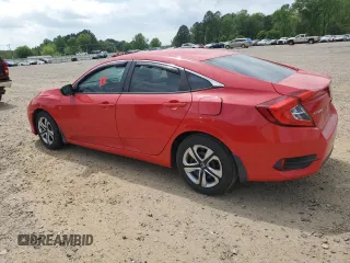 2017 Honda Civic LX with VIN 2HGFC2F51HH557198, listed as a Copart auction lot 53792675 with 57,311 mi miles and Clean Title. Bid and sale history available at DreamBid. Image 2.
