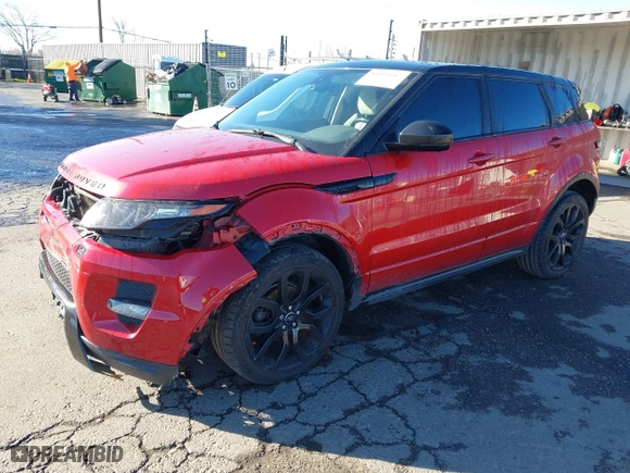 2015 Land Rover Range Rover Evoque Dynamic with VIN SALVT2BG0FH076713, listed as a IAAI auction lot 41492447 with 174,022 mi miles. Bid and sale history available at carsss.com. Image 17.