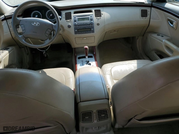 2007 Hyundai Azera GLS with VIN KMHFC46D97A181621, listed as a Copart auction lot 69761294 with 185,732 mi miles and Salvage Title. Bid and sale history available at carsss.com. Image 8.