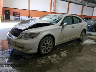 2009 Lexus LS 460 with VIN JTHCL46F395002976, listed as a Copart auction lot 45216185 with 125,626 mi miles and Salvage Title. Bid and sale history available at DreamBid. Image 1.