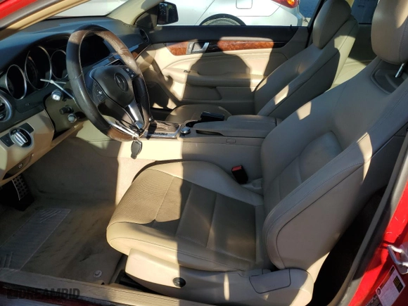 2013 Mercedes-Benz C-Class C 250 with VIN WDDGJ4HB1DG156169, listed as a Copart auction lot 50797855 with 163,116 mi miles and Salvage Title. Bid and sale history available at carsss.com. Image 7.