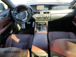 2014 Lexus GS 350 with VIN JTHBE1BL7E5034081, listed as a Copart auction lot 76626814 with 124,207 mi miles and Salvage Title. Bid and sale history available at carsss.com. Image 8.