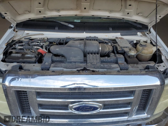 2008 Ford Econoline Passenger XL z VIN 1FBSS31L98DB42627, wystawiony jako Copart lot #63192154 z przebiegiem 111 494 mil mil oraz Szkoda całkowita • Salvage title. Historia ofert i sprzedaży dostępna na DreamBid. Obrazek 12.