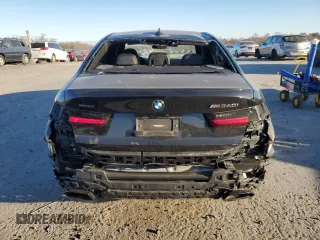 2022 BMW 3 Series M340i xDrive with VIN 3MW5U9J01N8C59541, listed as a Copart auction lot 83039444 with 44,185 mi miles and Salvage Title. Bid and sale history available at carsss.com. Image 6.