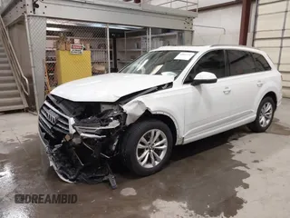 2018 Audi Q7 Premium Plus with VIN WA1LAAF73JD028903, listed as a IAAI auction lot 42044235 with 113,033 mi miles and . Bid and sale history available at DreamBid. Image 19.