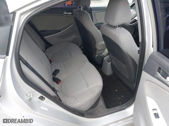 2012 Hyundai Accent GLS with VIN KMHCT4AE7CU181676, listed as a IAAI auction lot 41539969 with 161,419 mi miles. Bid and sale history available at carsss.com. Image 8.