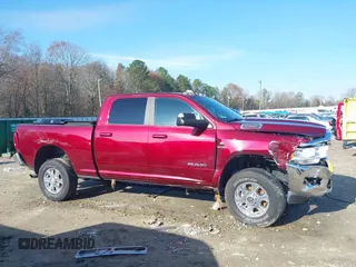 2022 Ram 2500 Big Horn with VIN 3C6UR5DL7NG162422, listed as a IAAI auction lot 41129751 with 51,465 mi miles. Bid and sale history available at carsss.com. Image 14.