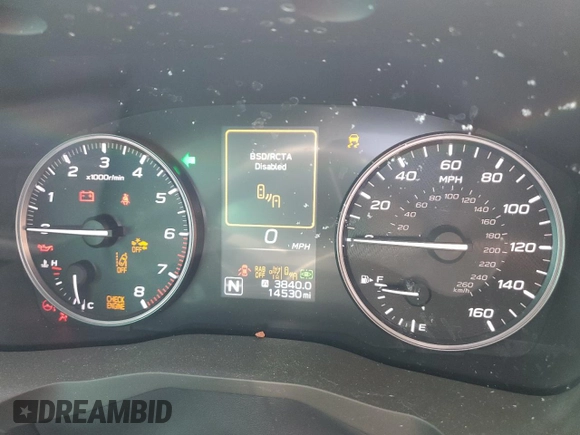 2024 Subaru Ascent Limited with VIN 4S4WMARDXR3406207, listed as a Copart auction lot 46645345 with 14,530 mi miles and Salvage title. Bid and sale history available at DreamBid. Image 9.