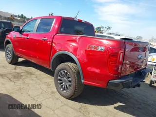 2021 Ford Ranger XL with VIN 1FTER4EH5MLD23952, listed as a IAAI auction lot 41654865 with 44,713 mi miles. Bid and sale history available at carsss.com. Image 3.