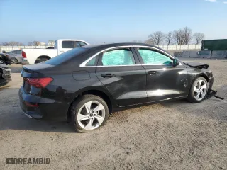 2024 Audi A3 Premium with VIN WAUAUDGY4RA044115, listed as a Copart auction lot 83264114 with 19,559 mi miles and Salvage Title. Bid and sale history available at carsss.com. Image 3.