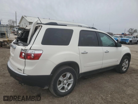 2010 GMC Acadia SLE z VIN 1GKLVLED6AJ109669, wystawiony jako Copart lot #51524885 z przebiegiem 194 231 mil mil oraz Szkoda całkowita • Salvage title. Historia ofert i sprzedaży dostępna na DreamBid. Obrazek 3.