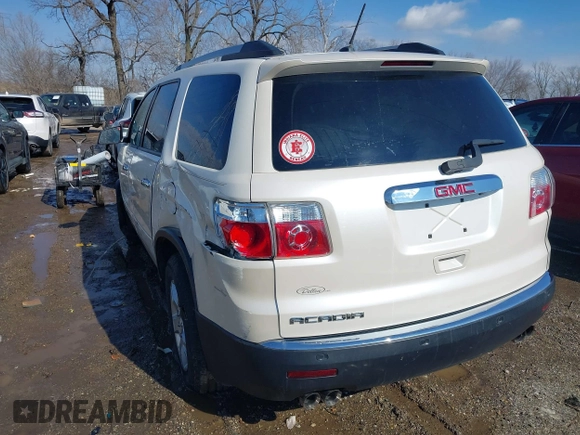 2012 GMC Acadia SLE with VIN 1GKKRPED0CJ151734, listed as a IAAI auction lot 41675616 with 160,872 mi miles. Bid and sale history available at carsss.com. Image 3.