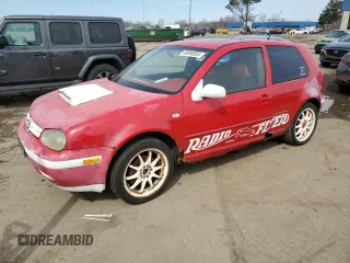 2001 Volkswagen GTI GLS z VIN 9BWDD61J014050395, wystawiony jako Copart lot #49594955 z przebiegiem 318 426 mil mil oraz Czysty tytuł • Clean title. Historia ofert i sprzedaży dostępna na DreamBid. Obrazek 1.