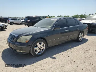 2004 Lexus LS 430 with VIN JTHBN36F740136377, listed as a Copart auction lot 52717615 with 217,931 mi miles and Salvage Title. Bid and sale history available at carsss.com. Image 1.