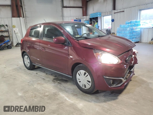 2018 Mitsubishi Mirage ES с VIN ML32A3HJ1JH004049, выставлен на аукционе Copart как лот 53874285 с пробегом 48 046 миль миль и Списание • Salvage title. История ставок и продаж доступна на DreamBid. Изображение 4.