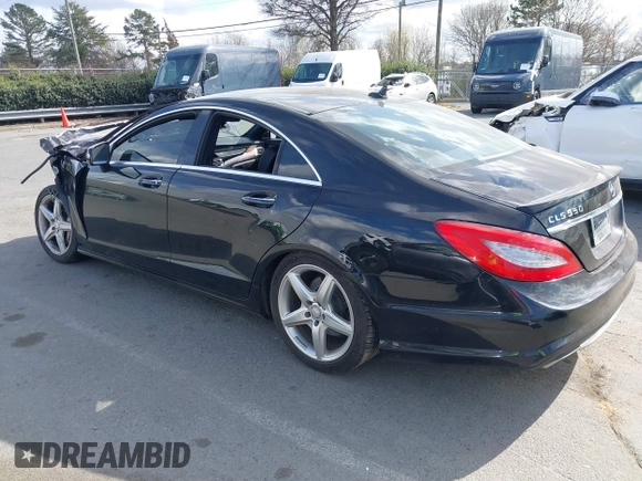 2014 Mercedes-Benz CLS 550 with VIN WDDLJ9BB3EA091673, listed as a IAAI auction lot 41721203 with 80,563 mi miles and . Bid and sale history available at DreamBid. Image 3.