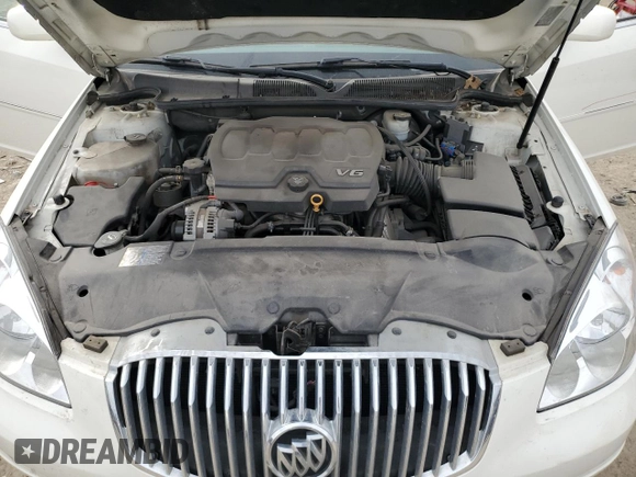 2010 Buick Lucerne CXL with VIN 1G4HC5EM6AU106722, listed as a Copart auction lot 48975355 with 51,444 mi miles and Salvage Title. Bid and sale history available at DreamBid. Image 11.