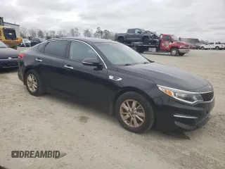 2016 Kia Optima LX with VIN 5XXGT4L34GG102350, listed as a Copart auction lot 44773335 with 134,464 mi miles and Salvage Title. Bid and sale history available at carsss.com. Image 4.
