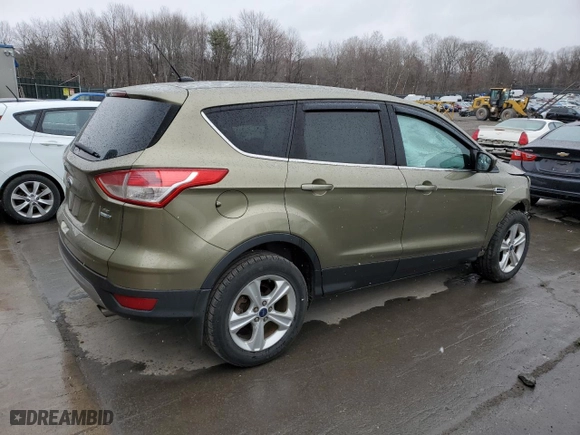 2014 Ford Escape SE with VIN 1FMCU9GX5EUA10351, listed as a Copart auction lot 50377625 with 96,569 mi miles and Salvage Title. Bid and sale history available at carsss.com. Image 3.