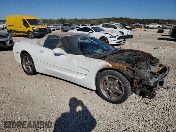2004 Chevrolet Corvette with VIN 1G1YY32G145107647, listed as a Copart auction lot 76517714 with 3,303 mi miles and Salvage Title. Bid and sale history available at carsss.com. Image 4.