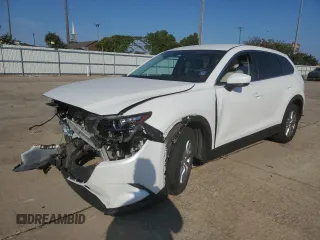 2017 Mazda CX-9 Sport with VIN JM3TCABY0H0135334, listed as a Copart auction lot 76350954 with 108,693 mi miles and Salvage Title. Bid and sale history available at carsss.com. Image 1.