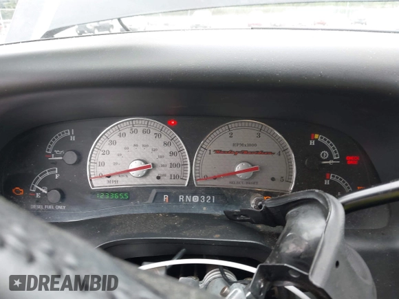 2004 Ford F-250 XL with VIN 1FTNW21P44EB44543, listed as a IAAI auction lot 42644713 with 123,365 mi miles and . Bid and sale history available at DreamBid. Image 7.