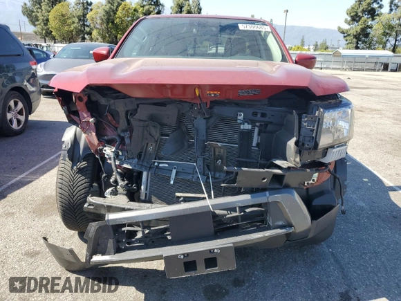 2022 Nissan Frontier SV с VIN 1N6ED1FJ9NN637623, выставлен на аукционе Copart как лот 57306685 с пробегом 23 446 миль миль и Списание • Salvage title. История ставок и продаж доступна на DreamBid. Изображение 5.