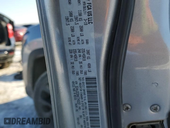 2019 Jeep Compass Limited with VIN 3C4NJDCBXKT745237, listed as a Copart auction lot 88453725 with 116,193 mi miles and Salvage title. Bid and sale history available at DreamBid. Image 13.