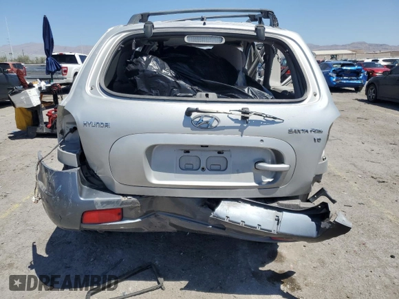 2005 Hyundai Santa Fe GLS z VIN KM8SC13D35U914839, wystawiony jako Copart lot #58273155 z przebiegiem 182 907 mil mil oraz Szkoda całkowita • Salvage title. Historia ofert i sprzedaży dostępna na DreamBid. Obrazek 6.