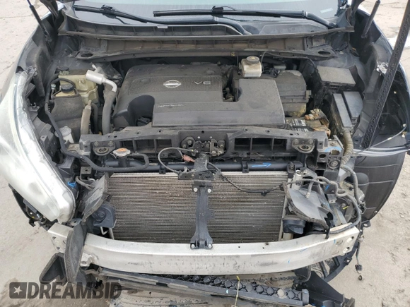 2015 Nissan Murano S with VIN 5N1AZ2MH2FN230944, listed as a Copart auction lot 58028525 with 116,907 mi miles and Salvage title. Bid and sale history available at DreamBid. Image 12.