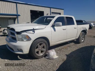 2012 Ram 1500 Sport with VIN 1C6RD7MT4CS315005, listed as a Copart auction lot 46894025 with 227,562 mi miles and Salvage title. Bid and sale history available at DreamBid. Image 1.