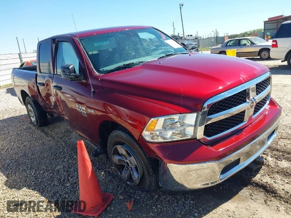 2019 Ram 1500 Classic Tradesman with VIN 1C6RR6FT8KS704222, listed as a IAAI auction lot 41825575 with 117,040 mi miles. Bid and sale history available at carsss.com. Image 1.