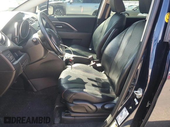 2015 Mazda 5 Grand Touring with VIN JM1CW2DL5F0185358, listed as a Copart auction lot 55763035 with 95,486 mi miles and Salvage title. Bid and sale history available at DreamBid. Image 7.
