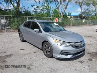 2016 Honda Accord LX with VIN 1HGCR2F3XGA196194, listed as a IAAI auction lot 41955405 with 206,936 mi miles and . Bid and sale history available at DreamBid. Image 1.