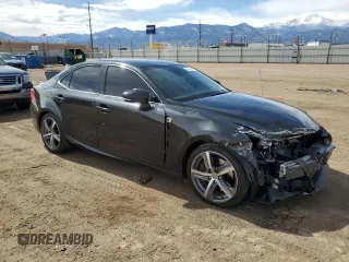 2017 Lexus IS 300 with VIN JTHCM1D29H5018836, listed as a Copart auction lot 49349415 with 76,456 mi miles and Salvage title. Bid and sale history available at DreamBid. Image 4.