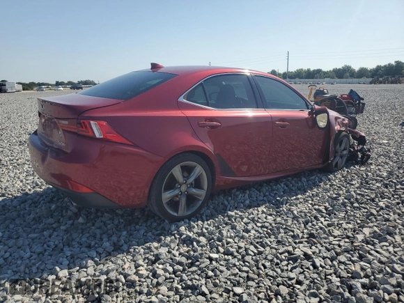 2014 Lexus IS 250 with VIN JTHBF1D21E5000493, listed as a Copart auction lot 56665195 with 115,054 mi miles and Salvage title. Bid and sale history available at DreamBid. Image 3.