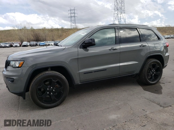 2020 Jeep Grand Cherokee Laredo with VIN 1C4RJFAG2LC150388, listed as a Copart auction lot 53586645 with 86,793 mi miles and Salvage title. Bid and sale history available at DreamBid. Image 1.
